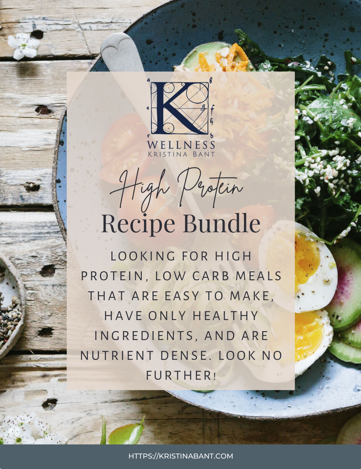 KWellness 30-Day Complete High-Protein Meal Plan and Recipe Bundle - Image 2