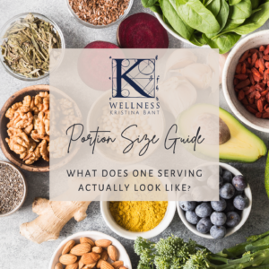 KWellness (Metric) Portion Size Guide