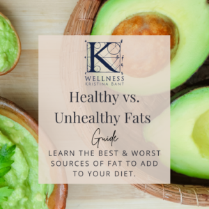 KWellness Healthy vs. Unhealthy Fats Guide