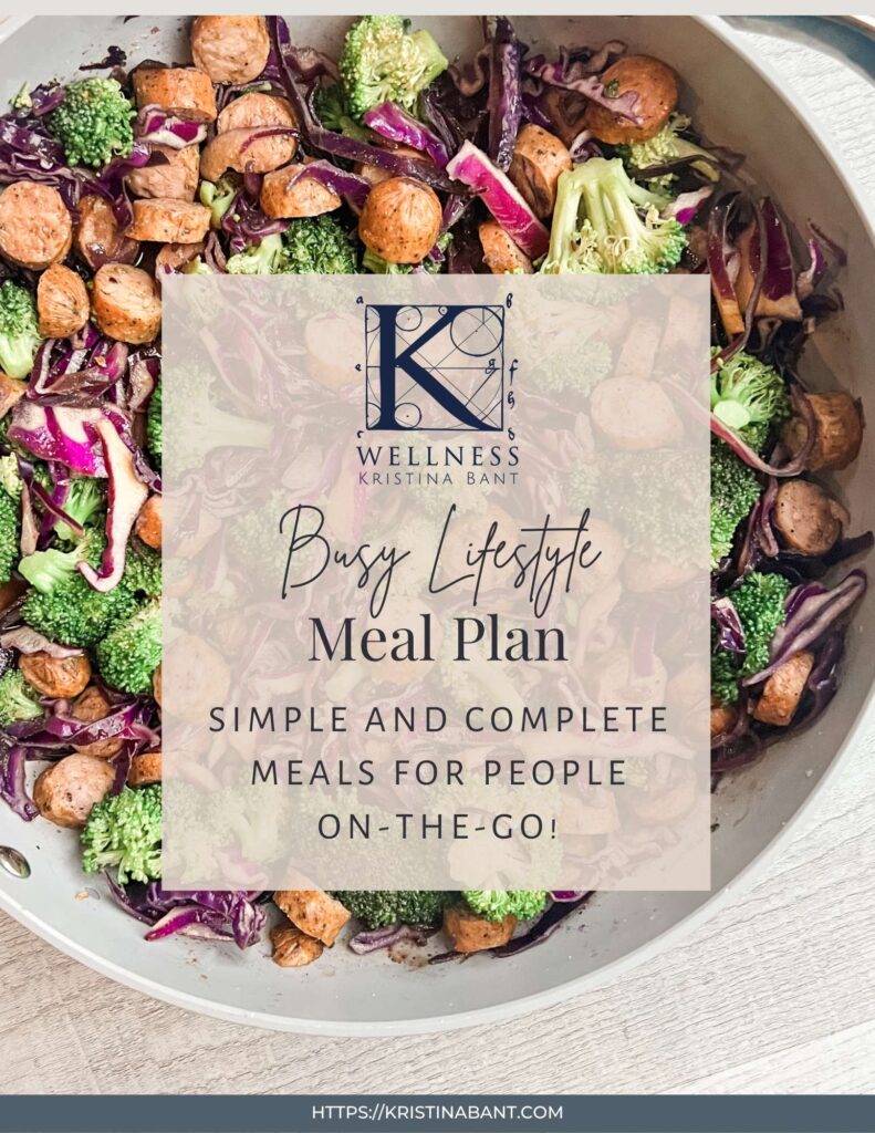 KWellness Busy Lifestyle Meal Plan