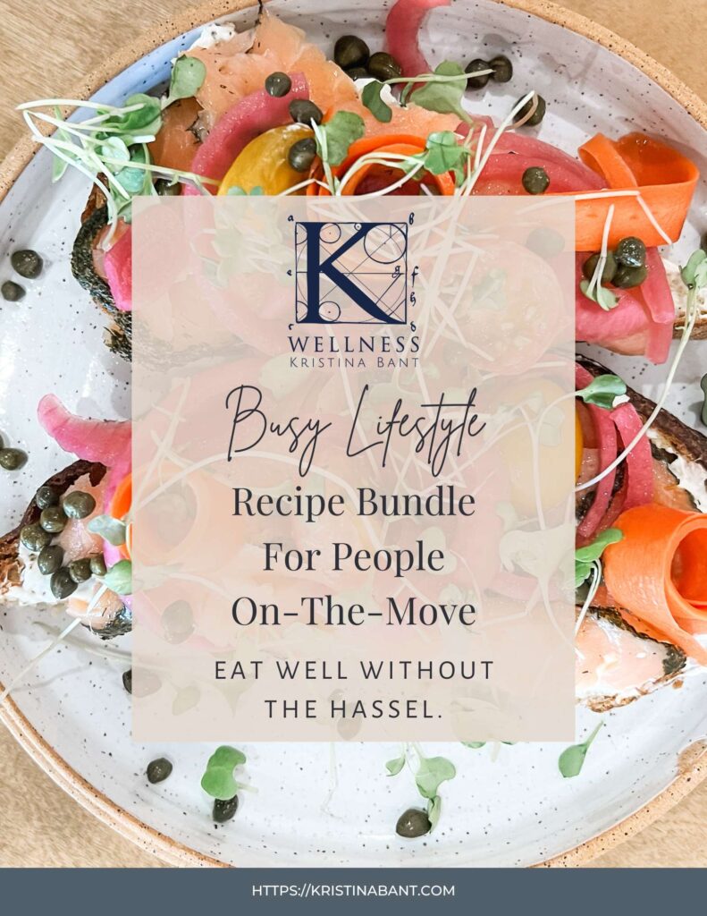 KWellness Busy Lifestyle Recipe Pack