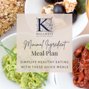 KWellness 30-Day Complete Minimal Ingredient Meal Plan and Recipe Bundle