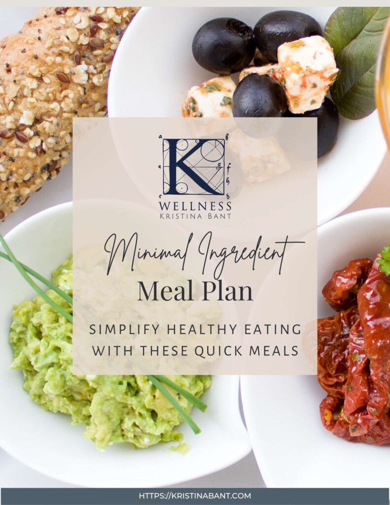 KWellness Minimal Ingredient Meal Plan