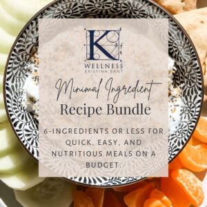 KWellness Minimal-Ingredient Recipe Pack